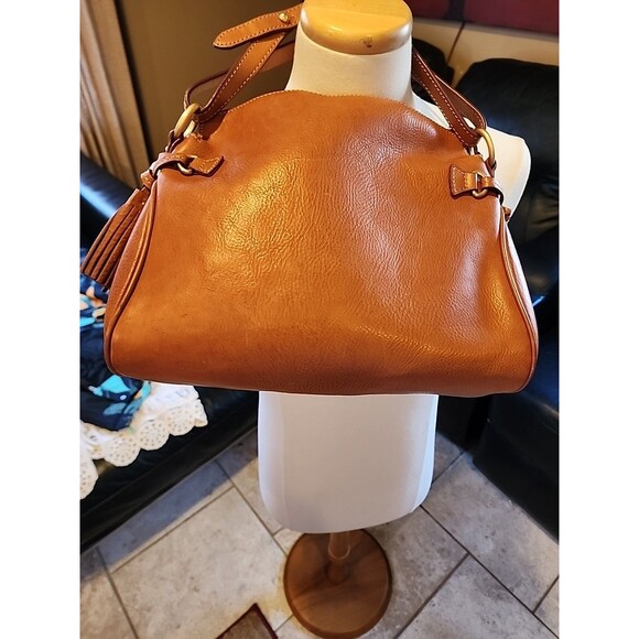 Dooney & Bourke Medium Florentine Leather Zip Hobo - Picture 2 of 4